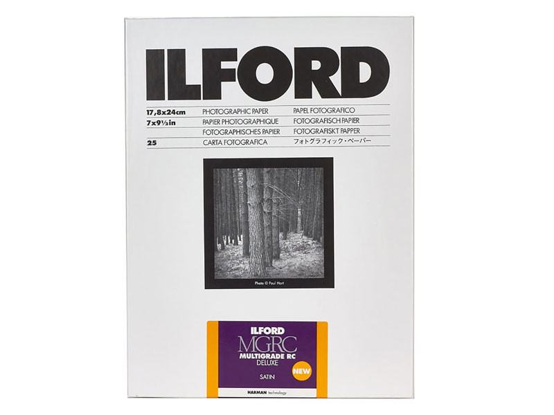 Ilford Multigrade V RC DeLuxe 25M 17,8x24,0 cm Satin (25 lap)-0