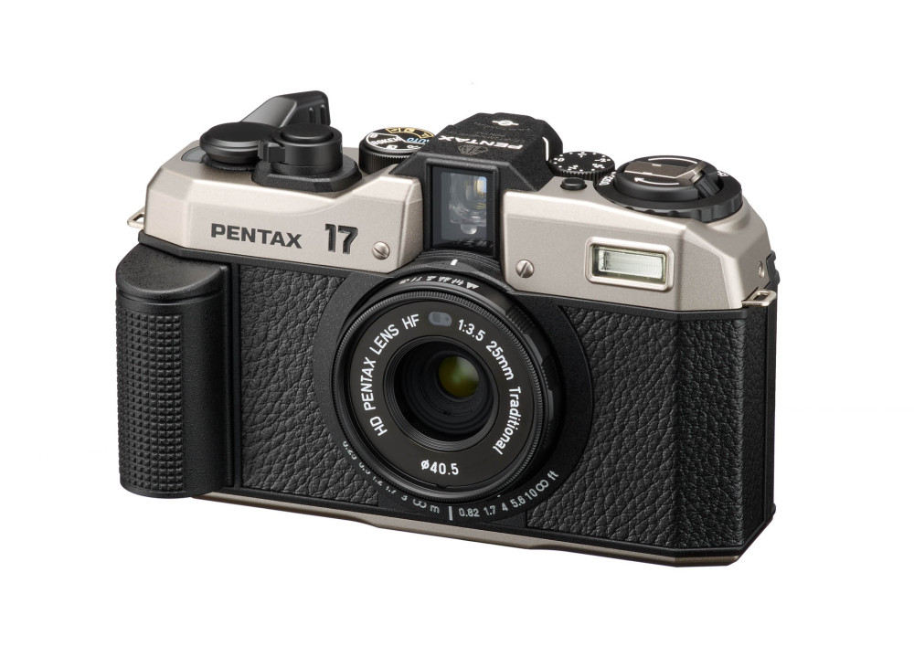 Pentax 17 analóg kompakt fényképezőgép (ezüst)-17