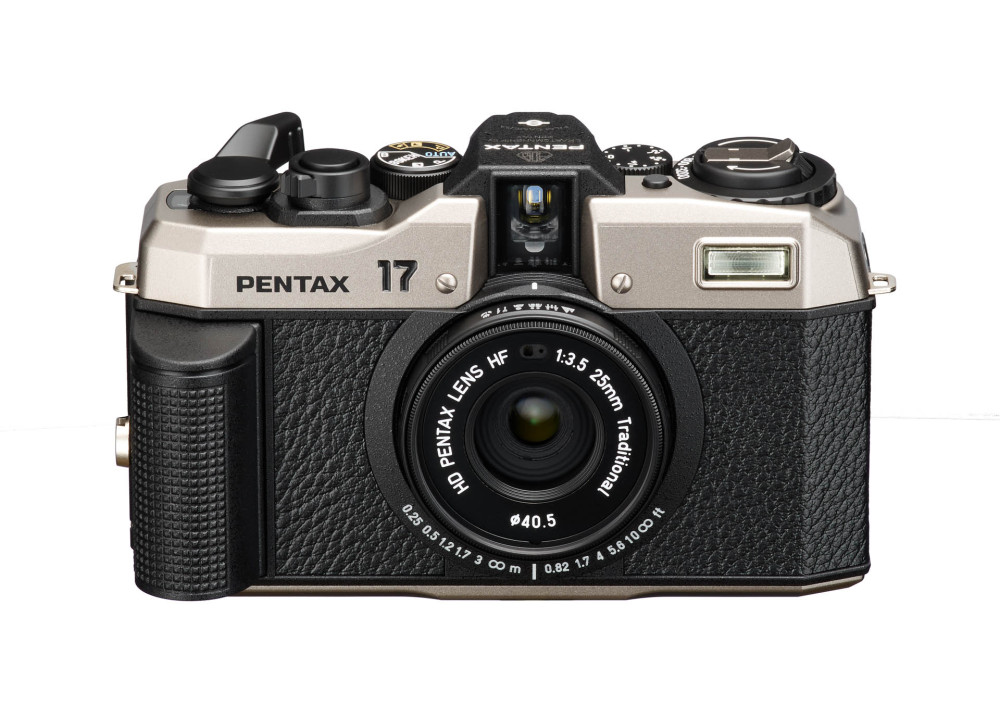 Pentax 17 analóg kompakt fényképezőgép (ezüst)-16