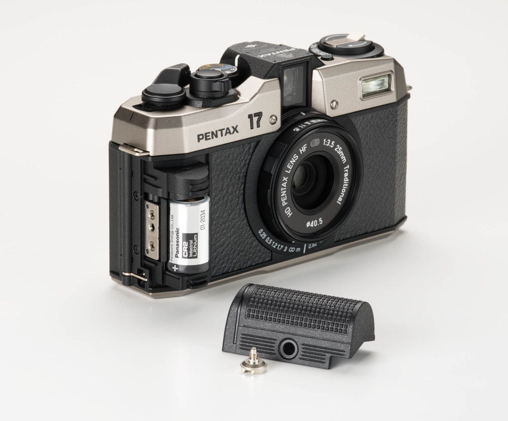 Pentax 17 analóg kompakt fényképezőgép (ezüst)-14