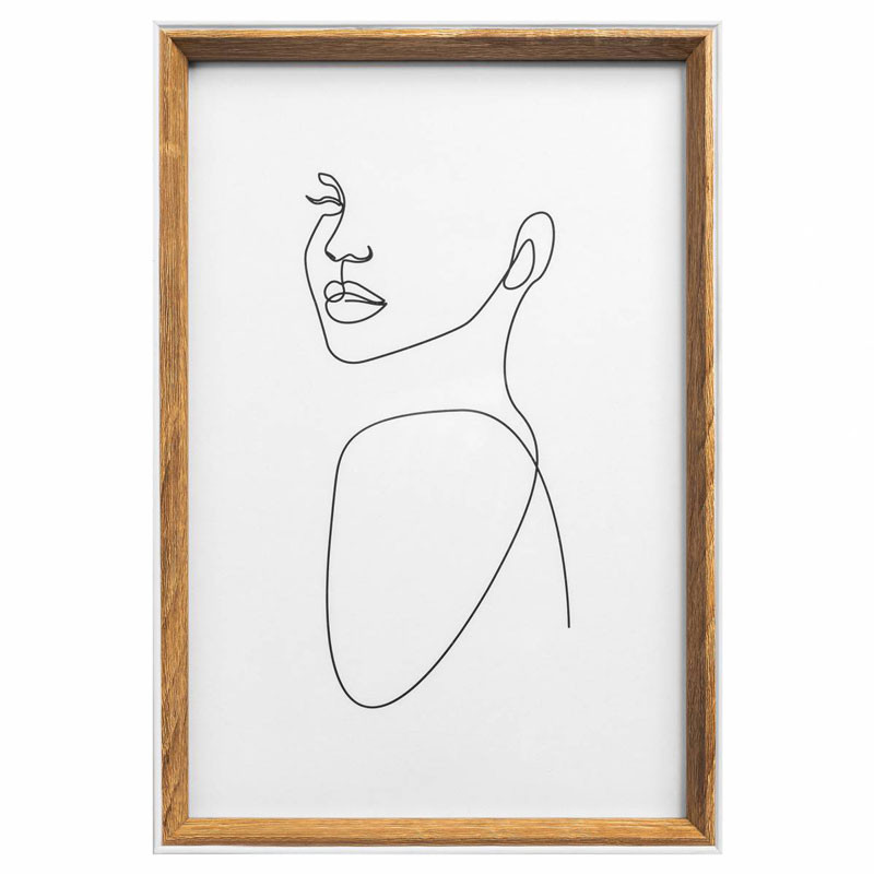 Walther Silhouette 20x30 képkeret natúr-0