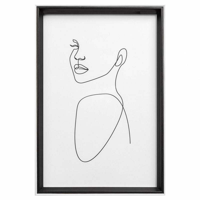 Walther Silhouette 20x30 képkeret fekete-0