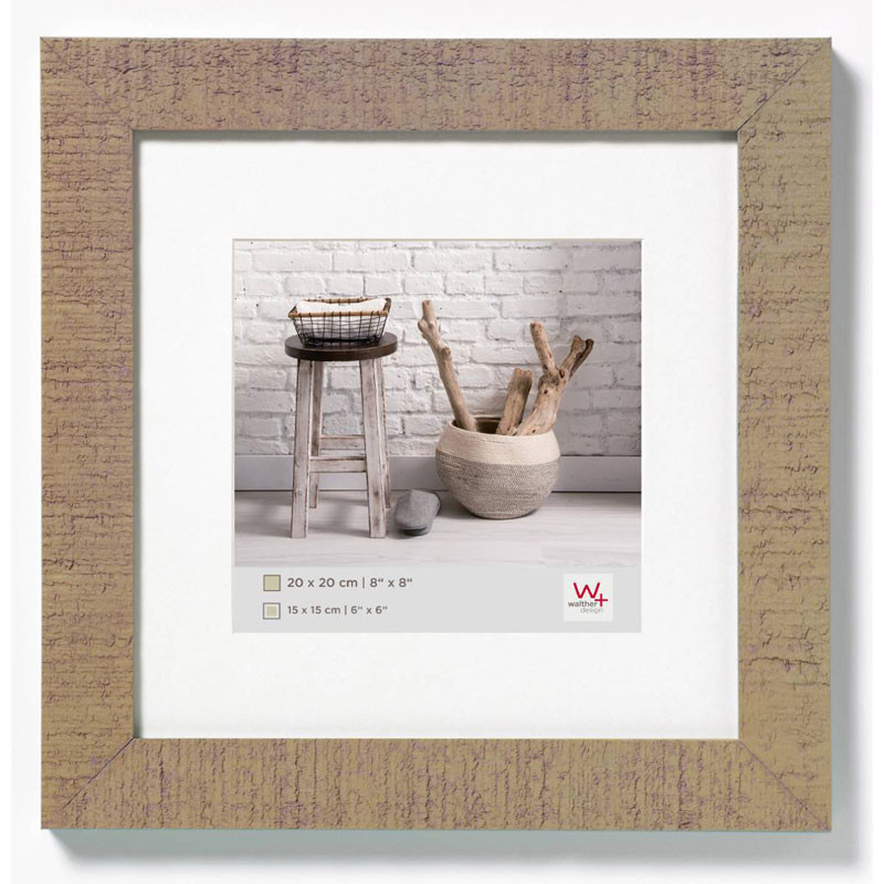 Walther Home világosbarna 40x40 fa keret-0