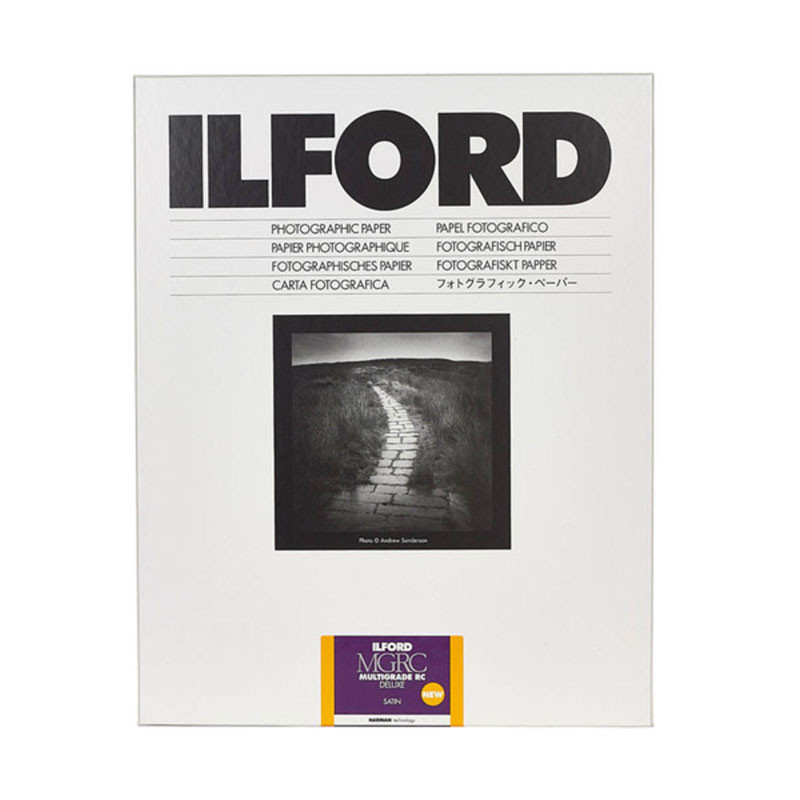 Ilford Multigrade RC Deluxe Satin 100 17.8x24cm-0