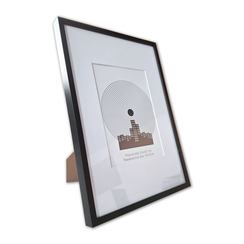 Fotoplus 21x29,7 aluminium képkeret, fekete-1