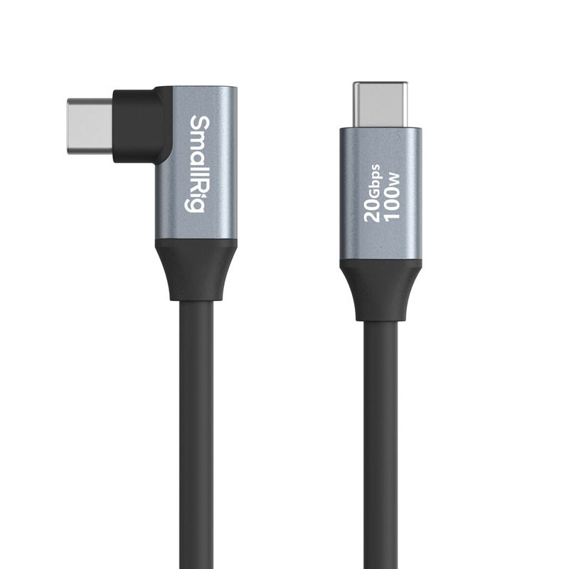 Smallrig 4791 USB-C (Straight) To USB-C (Angled) Data Cable 60cm-0