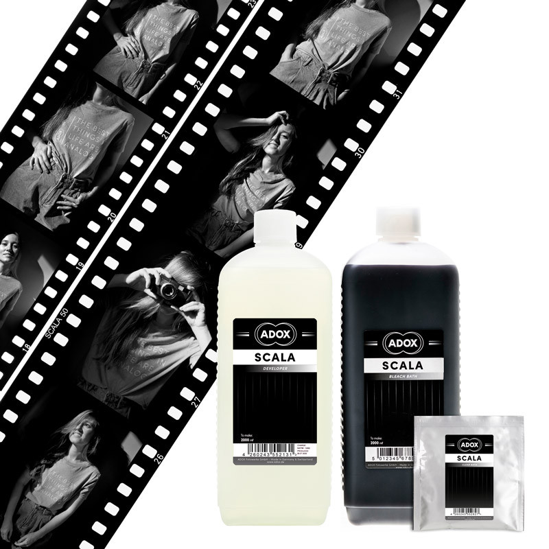 Adox Scala vegyszer kit direktpozitív Scala film híváshoz-0
