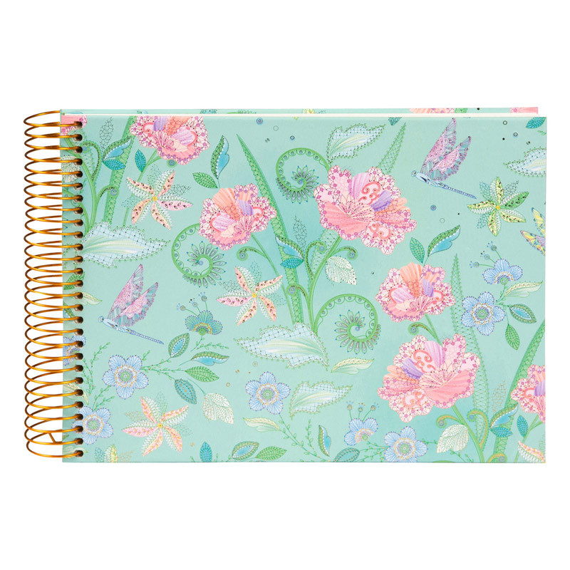Goldbuch Nature's Melody Arany Spirál fotóalbum 40/24x17 menta-0