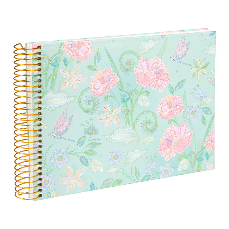 Goldbuch Nature's Melody Arany Spirál fotóalbum 40/24x17 menta-1