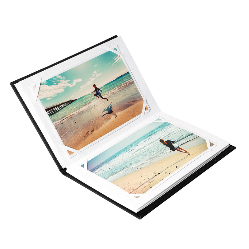 Goldbuch Mini Click Leporello Album Fekete-0