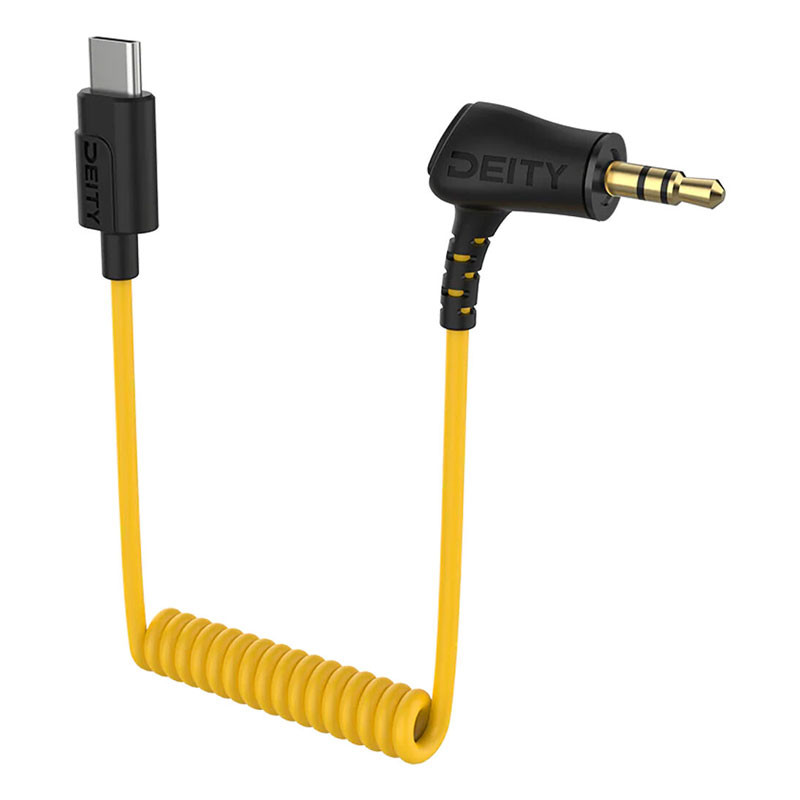 Deity C21 (3.5 Locking TRS to USB-C Timecode/Audio Cable)-0