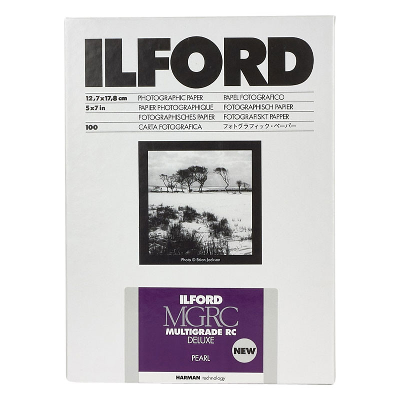 Ilford Multigrade RC Deluxe Pearl 12.7x17.8cm fotópapír-0