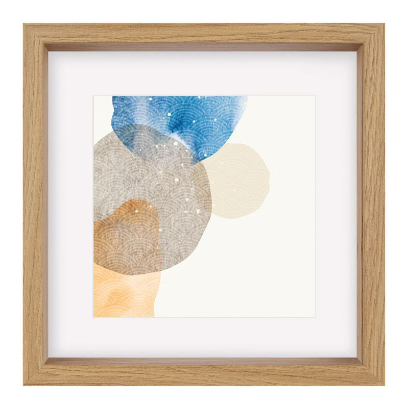 Walther Shape 3D fa képkeret 40x40cm tölgy-0