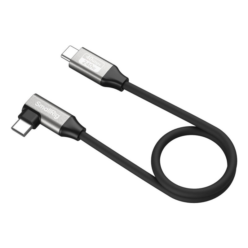 Smallrig 5075 USB-C Data Cable 35cm (40GBPS + 240W + 8K)-0