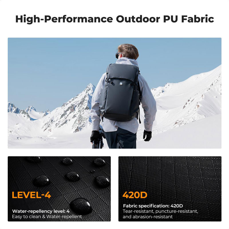 K&F Concept 30L Star Wander (fekete)-2