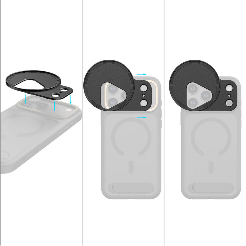 Smallrig 5548 Filmov Attachable Filter Adapter for iPhone 17 Pro Max (67mm)-1