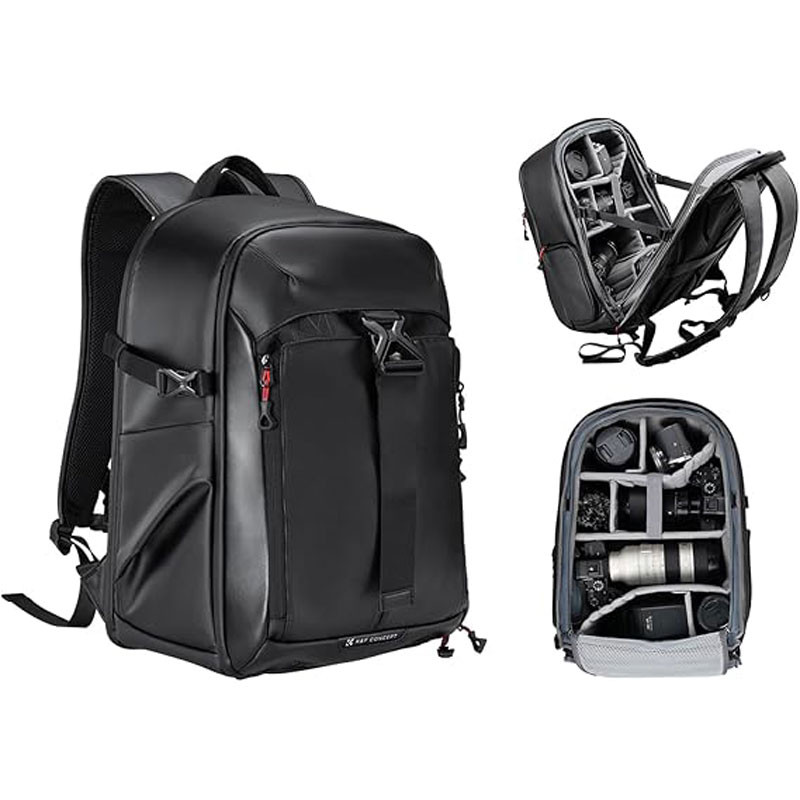 K&F Concept 25L Nature Wander 11 hátizsák (fekete)-0