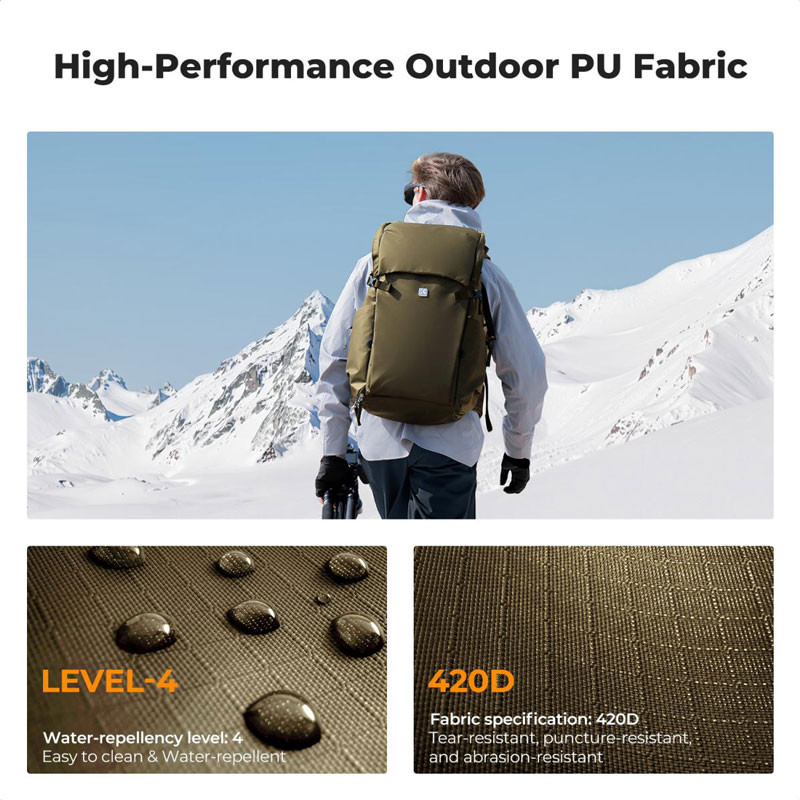 K&F Concept 30L Star Wander 01 hátizsák (pezsgő)-1