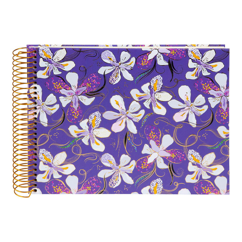 Goldbuch Orchid Mood 40/24x17 spirál fotóalbum lila-0