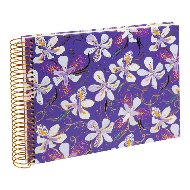 Goldbuch Orchid Mood 40/24x17 spirál fotóalbum lila-1