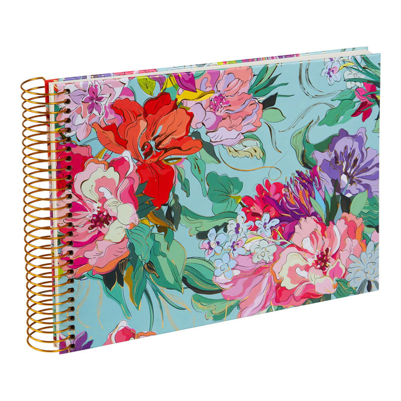 Goldbuch Velvet Bloom 40/24x17 spirál fotóalbum-1