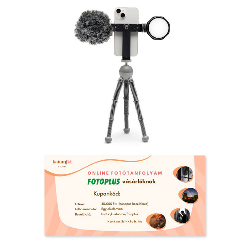 Joby Beamo Reel Creator Kit + Kattanjki Klub Online Fotós Kurzus - 40.000Ft értékű kupon-0