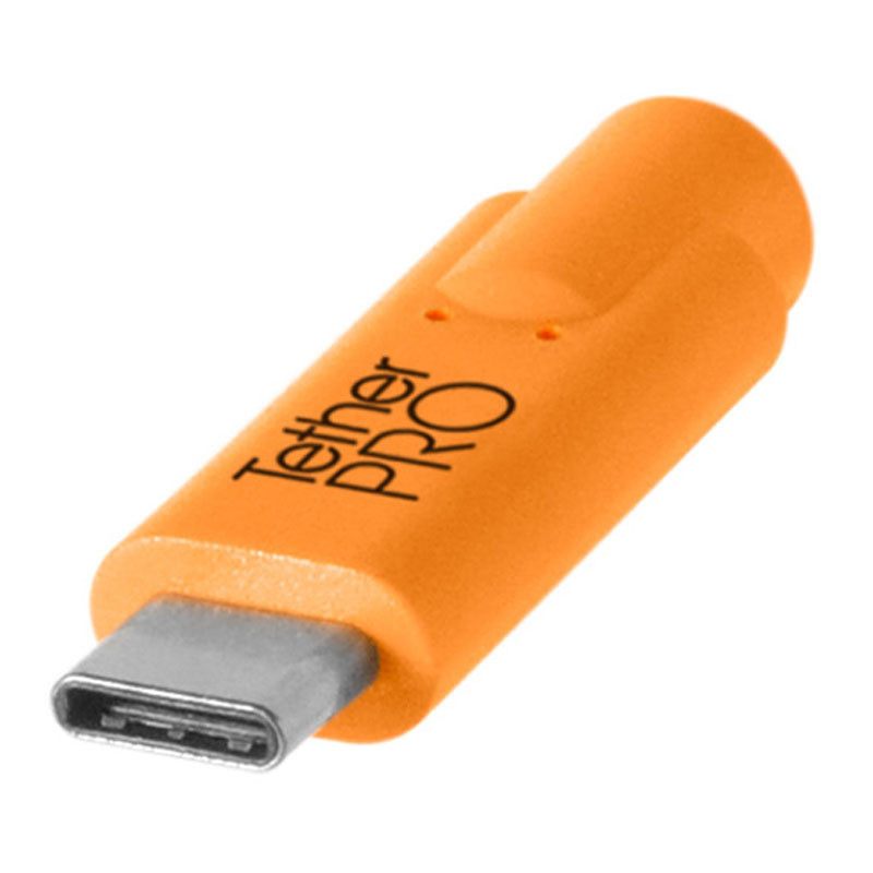 Tether Tools Tetherpro USB C - 3.0 Micro-B 4,6m kábel (narancssárga)-1