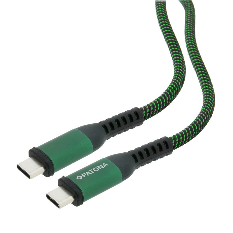 Patona Premium PD 100W USB-C - USB-C kábel (100cm)-0