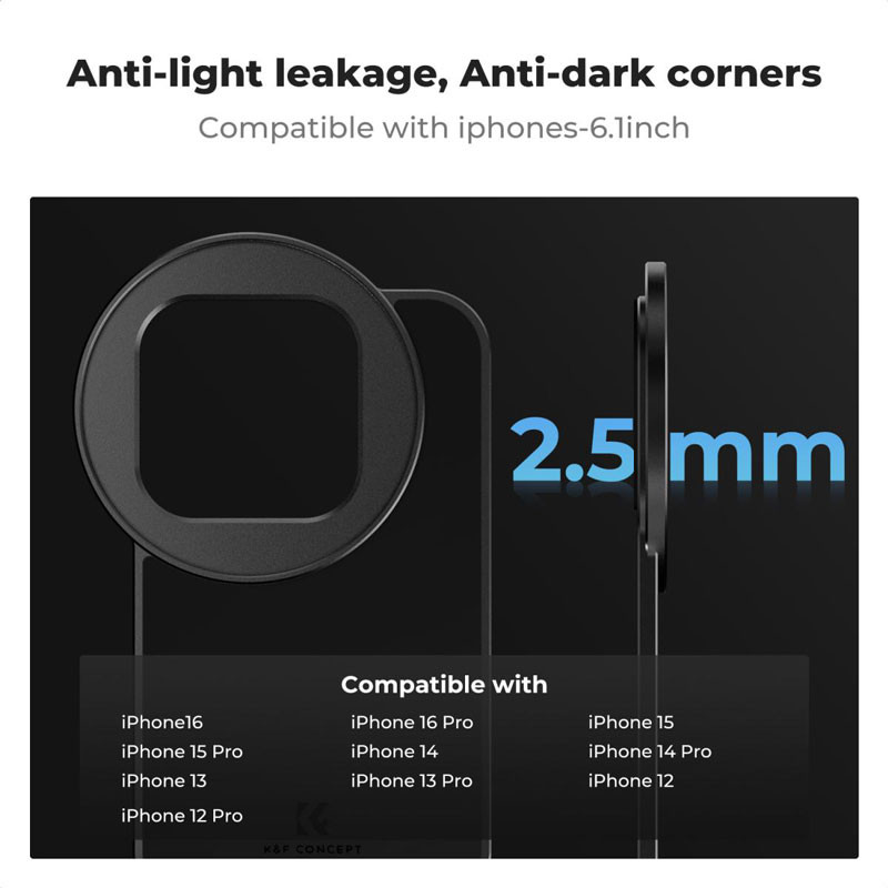 K&F Concept 67mm iPhone Magsafe szűrő tartó-1