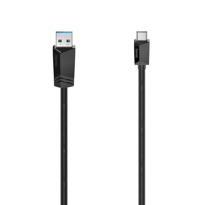 Hama FIC USB 3.2, Type-C/USB A adatkábel (75 cm)-0