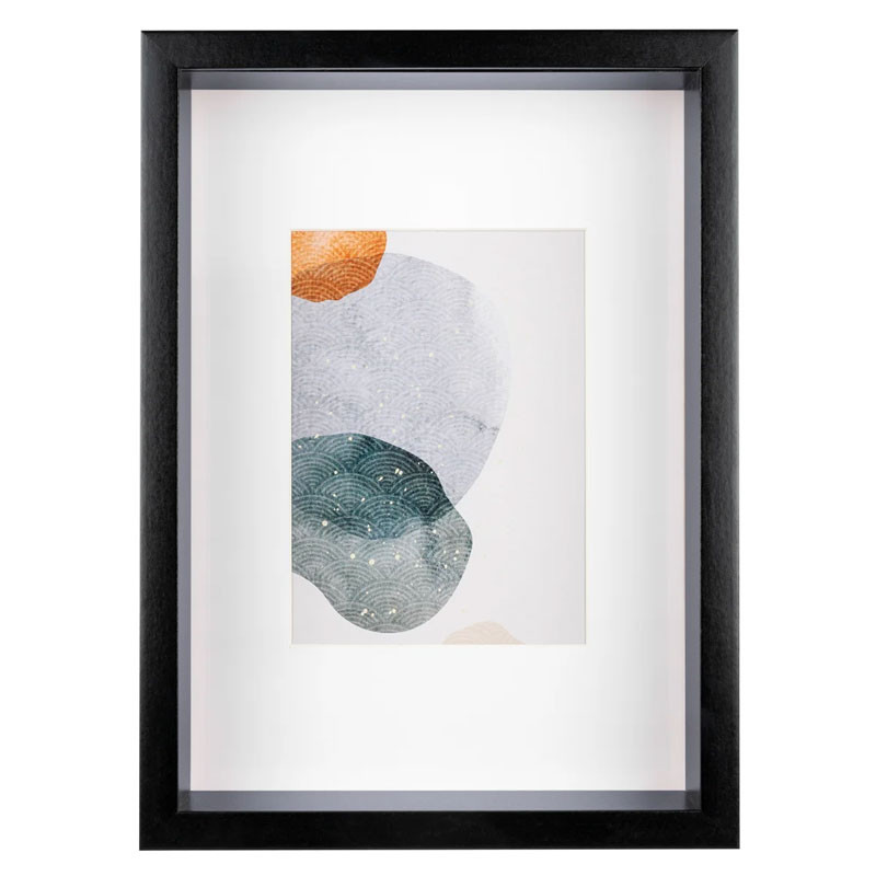 Walther Shape 3D fa képkeret 21x29,7 cm fekete-0