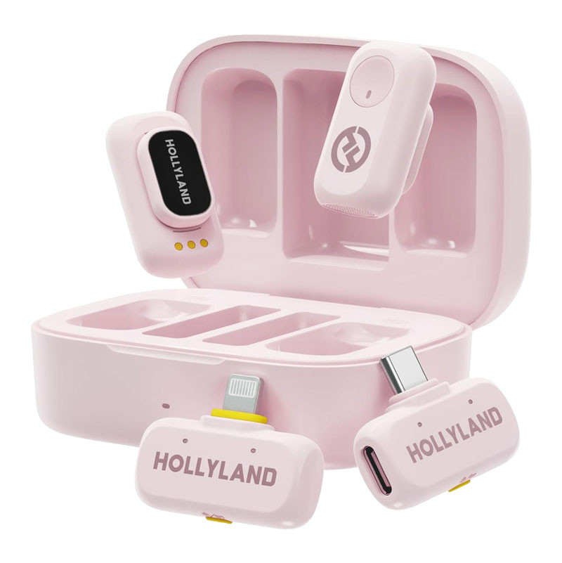 Hollyland Lark A1 Combo USB-C + Lightning (Cloud Pink)-0