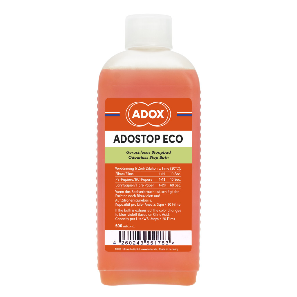 ADOX Adostop Eco Stop Bath indikátorral 500 ml-0