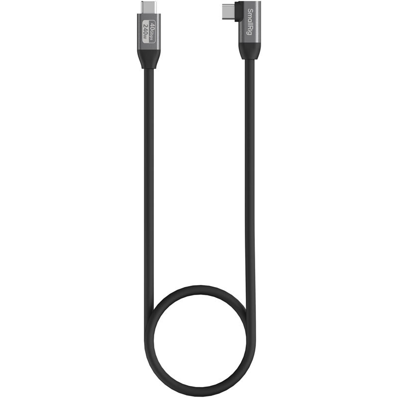 Smallrig 5732 nagy sebességű USB-C adatkábel 100 cm, 40 Gbps, 240 W és 8K támogatással-0