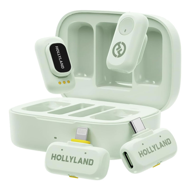 Hollyland Lark A1 Combo USB-C + Lightning (Mint Green)-0