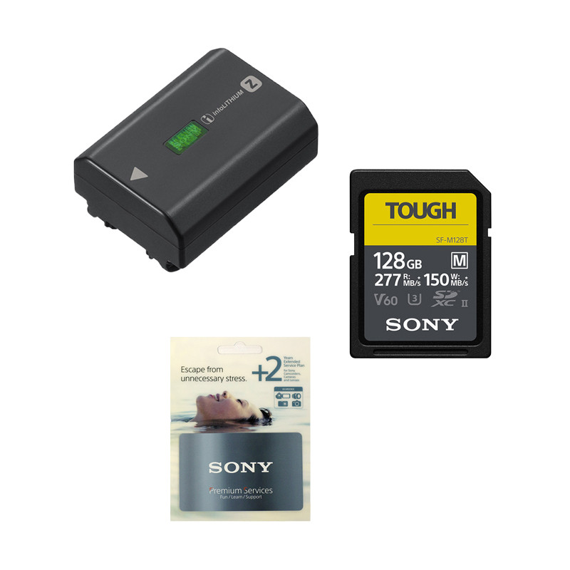 Sony NP-FZ100 akku + SFM128T 128GB SDXC memóriakártya +2 ÉV GYÁRI GARANCIA-0