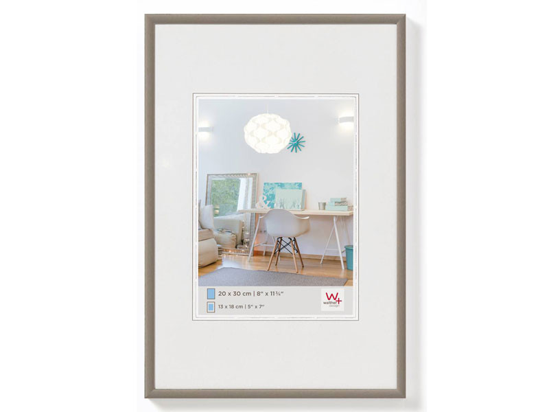 Walther New Lifestyle műanyag képkeret 21x29,7 acél-0