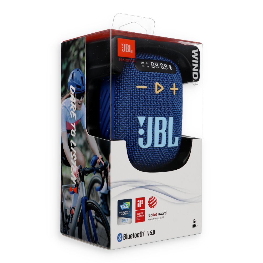 Bluetooth Hangszóró JBL Wind 3, 5W, Vízálló, Kék JBLWIND3BLU-2