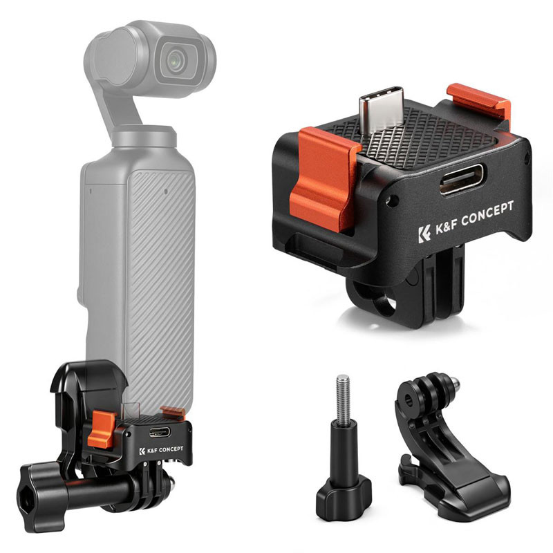 K&F Concept töltő adapter talp DJI Osmo Pocket 4 kamerához-0