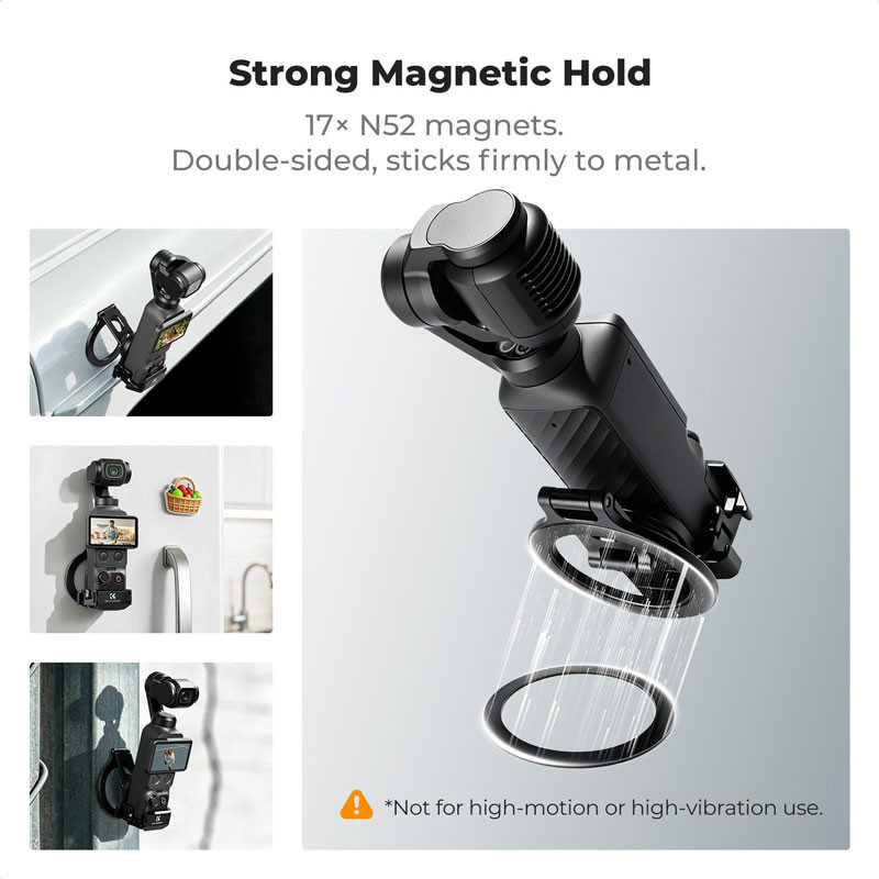 K&F Concept DJI Osmo Pocket 4 MagSafe mágneses bővítőkeret-4