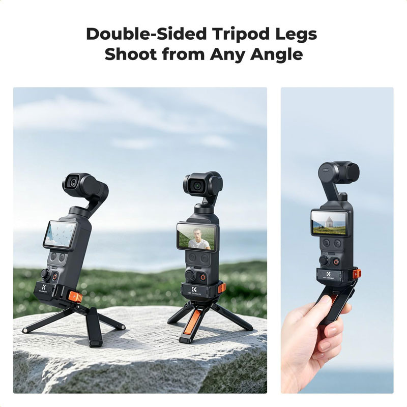 K&F Concept DJI Osmo Pocket 4 mágneses Mantis rögzítőkeret-3