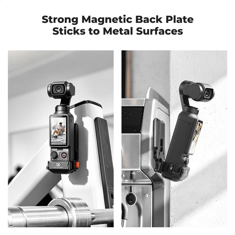 K&F Concept DJI Osmo Pocket 4 mágneses Mantis rögzítőkeret-4