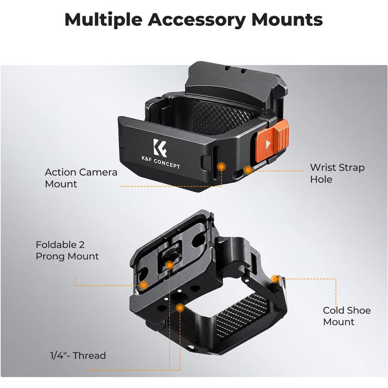K&F Concept DJI Osmo Pocket 4 multifunkciós bővítőkeret-1