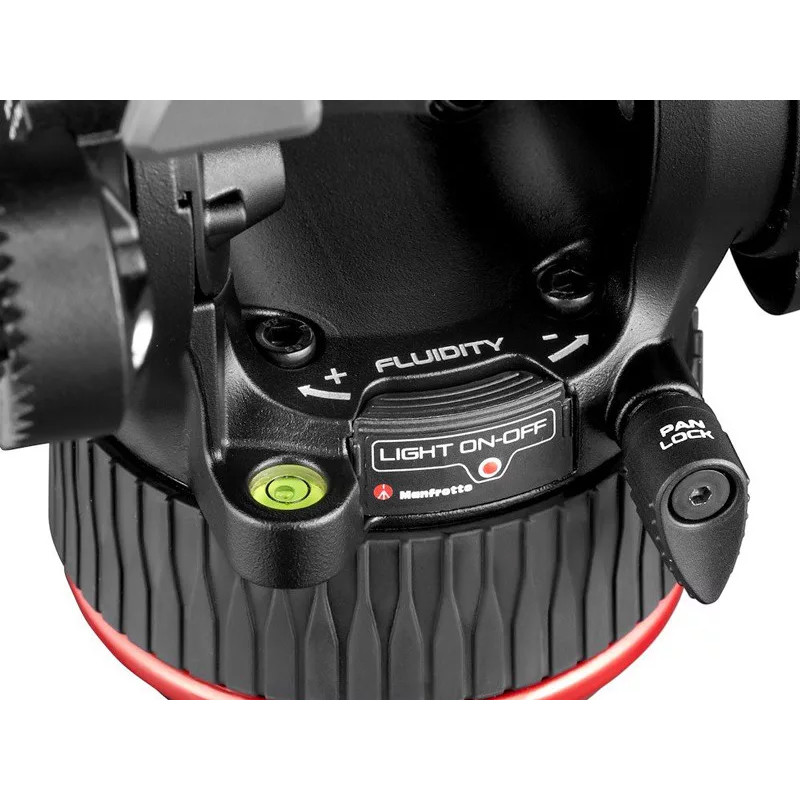 Manfrotto 504X Fluid videó fej lapos alappal OEM-2