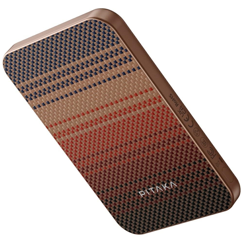 PITAKA Aramid Fiber Qi2 MagSafe Powerbank naplemente-0