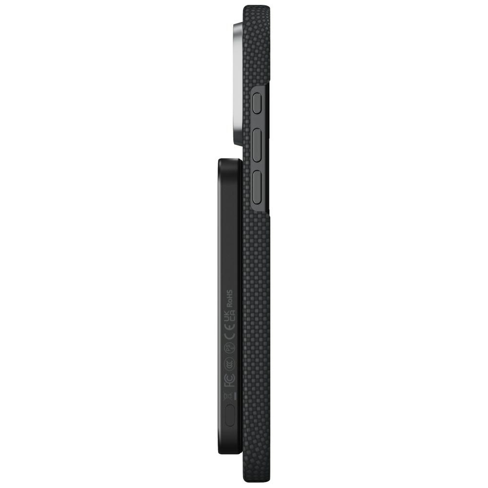 PITAKA Aramid Fiber Qi2 MagSafe powerbank fekete-szürke-1