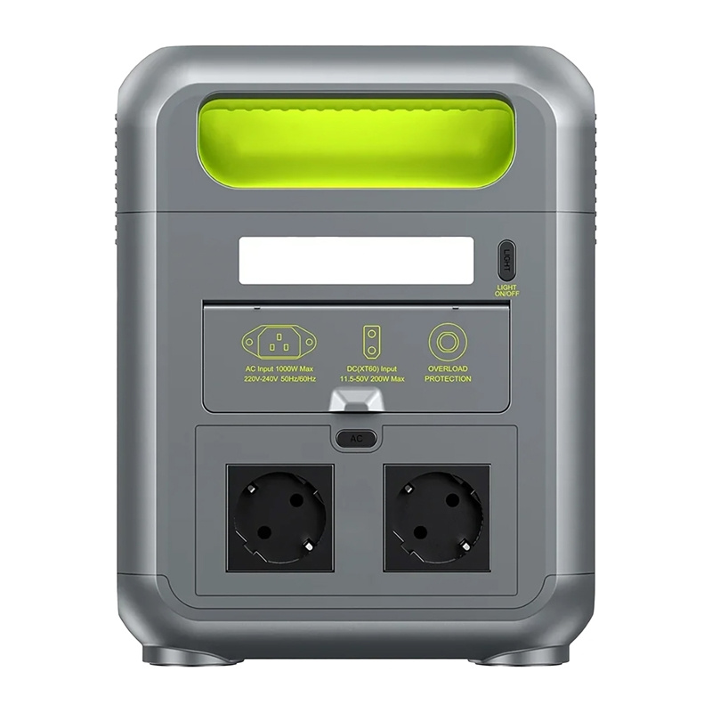 FOSSIBOT FBP1200 hordozható energiatároló állomás zöld-8