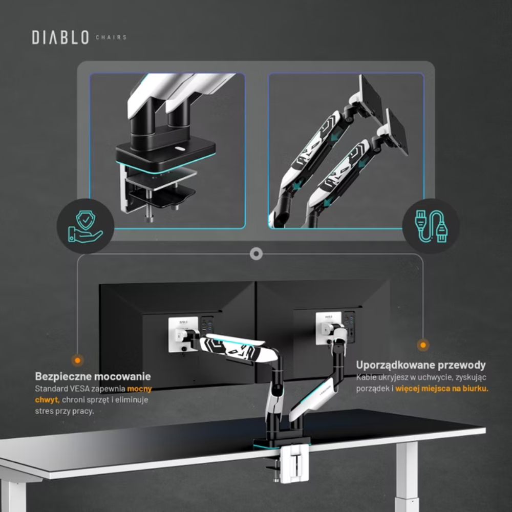 Diablo RGB X-Arm Dual 35