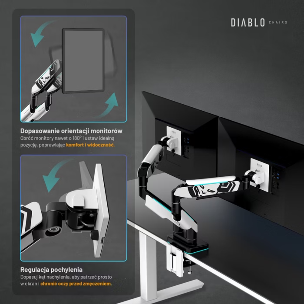 Diablo RGB X-Arm Dual 35