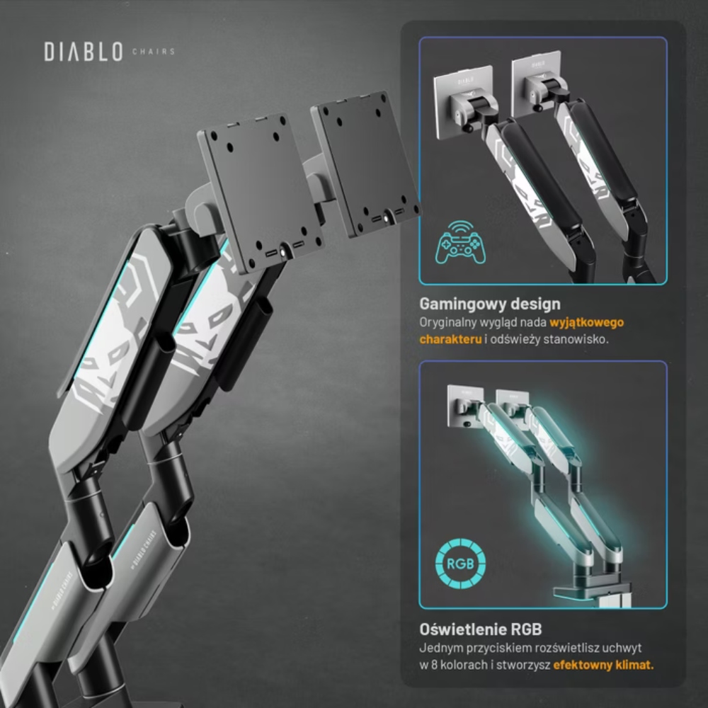 Diablo RGB X-Arm Dual 35
